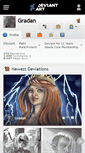 Mobile Screenshot of gradan.deviantart.com