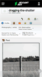 Mobile Screenshot of dragging-the-shutter.deviantart.com