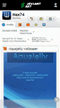 Mobile Screenshot of max74.deviantart.com