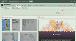 Desktop Screenshot of nilahatake.deviantart.com