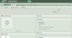 Desktop Screenshot of cocyococyo.deviantart.com
