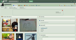 Desktop Screenshot of melimoon97.deviantart.com