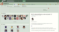 Desktop Screenshot of jaystar0214.deviantart.com