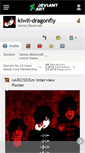 Mobile Screenshot of kiwii-dragonfly.deviantart.com