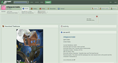Desktop Screenshot of mtspacecreate.deviantart.com