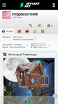 Mobile Screenshot of mtspacecreate.deviantart.com