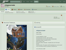 Tablet Screenshot of mtspacecreate.deviantart.com