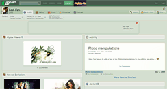 Desktop Screenshot of lost-fan.deviantart.com