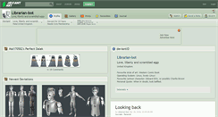 Desktop Screenshot of librarian-bot.deviantart.com