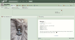 Desktop Screenshot of deryllithe.deviantart.com