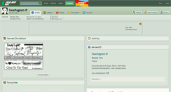 Desktop Screenshot of heartagram-fr.deviantart.com