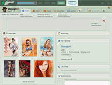 Tablet Screenshot of dozogovi.deviantart.com