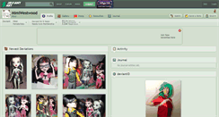 Desktop Screenshot of mimiwestwood.deviantart.com