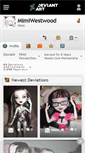 Mobile Screenshot of mimiwestwood.deviantart.com