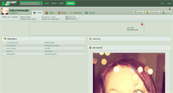 Desktop Screenshot of ladyxmarauder.deviantart.com