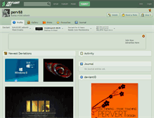 Tablet Screenshot of perv88.deviantart.com