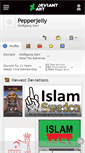 Mobile Screenshot of pepperjelly.deviantart.com
