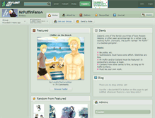 Tablet Screenshot of mrpuffinfans.deviantart.com