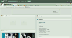 Desktop Screenshot of graphicjester.deviantart.com