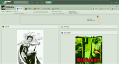 Desktop Screenshot of kikivons.deviantart.com