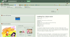 Desktop Screenshot of kirby144.deviantart.com