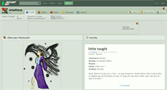 Desktop Screenshot of amatheuz.deviantart.com