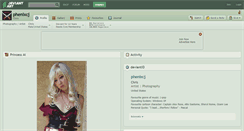 Desktop Screenshot of phenixcj.deviantart.com