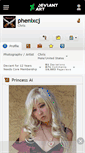 Mobile Screenshot of phenixcj.deviantart.com