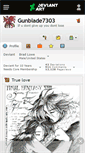 Mobile Screenshot of gunblade7303.deviantart.com