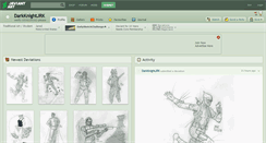 Desktop Screenshot of darkknightjrk.deviantart.com