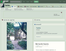 Tablet Screenshot of faahda.deviantart.com