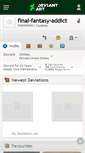 Mobile Screenshot of final-fantasy-addict.deviantart.com