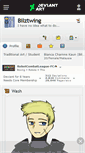 Mobile Screenshot of bilztwing.deviantart.com