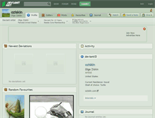 Tablet Screenshot of oziskin.deviantart.com