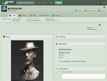 Tablet Screenshot of gorkemoztas.deviantart.com
