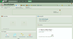 Desktop Screenshot of have-anicedayplz.deviantart.com