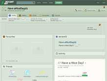 Tablet Screenshot of have-anicedayplz.deviantart.com
