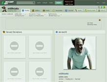 Tablet Screenshot of eddiezato.deviantart.com