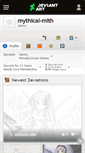 Mobile Screenshot of mythical-mith.deviantart.com