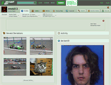 Tablet Screenshot of mreid13.deviantart.com