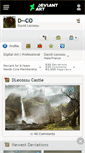 Mobile Screenshot of d--co.deviantart.com