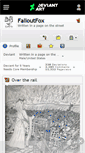 Mobile Screenshot of falloutfox.deviantart.com