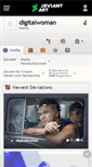Mobile Screenshot of digitalwoman.deviantart.com