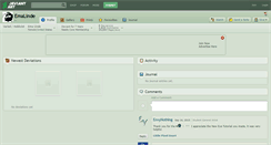 Desktop Screenshot of emalinde.deviantart.com