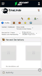 Mobile Screenshot of emalinde.deviantart.com