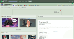 Desktop Screenshot of chibigowang.deviantart.com