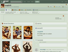 Tablet Screenshot of moath99.deviantart.com