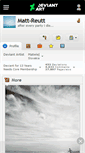 Mobile Screenshot of matt-reutt.deviantart.com