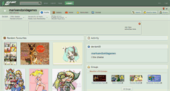 Desktop Screenshot of marioandzeldagames.deviantart.com