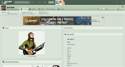 Desktop Screenshot of aerobot.deviantart.com